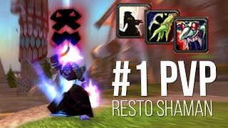 RESTO SHAMAN PVP 1k Crits Season of Discovery Phase 1 [upl. by Manny]