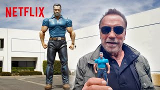 Arnold Schwarzenegger Is The Worlds Biggest Action Figure  FUBAR Season 2  Netflix [upl. by Marcile]