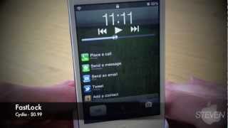 FastLock  Les raccourcis utiles sur le Lockscreen [upl. by Schonthal]