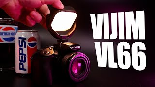 Tillable Ulanzi VLOG light VIJIM VL66 BiColor LED Video Light with built in battery [upl. by Basham580]