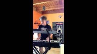 Misty Mountain Hop by Led Zeppelin  performed on piano by Bob Paltrow [upl. by Anelrad576]