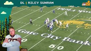 Riley Sunram Highlights Gopher Football Signing Day GrabAnOar24 [upl. by Quiteris674]