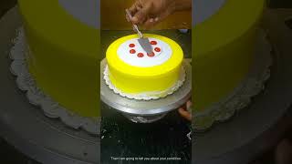 Pineapple cake design shorts decoration cake [upl. by Aniles]