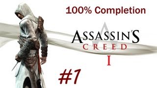 quotAssassins Creed 1quot HD walkthrough 100  Subtitles Memory Block 1 Solomons Temple [upl. by Nehgaem]