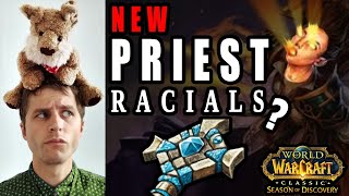 Warcraft SoD  New Priest Racials  Caperfin [upl. by Osnola185]