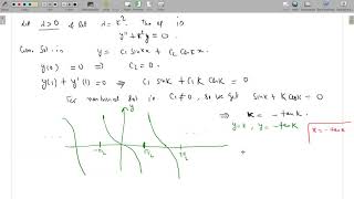 Lecture 6 SturmLiouville Boundary Value Problems [upl. by Haerdna]