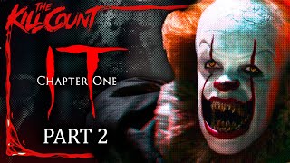 IT 2017 PART 2 of 2 KILL COUNT [upl. by Knick]