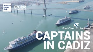 Captains in Cadiz Fred Olsen Cruise Lines [upl. by Ilyah]