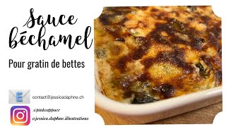 Sauce béchamel pour gratin de bettes [upl. by Amethyst]