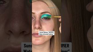 Metallic Eyeshadow VS Metallic Eyeliner 💫 [upl. by Aiouqes]