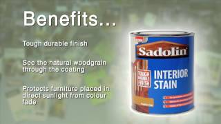 Sadolin Interior Wood Stain [upl. by Klenk438]