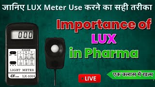 How to use Lux meter amp why its Essential in Pharma Facilities lux pharma lightmeter luxmeter [upl. by Ringo]