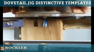 Rockler Dovetail Jig Distinctive Series Templates [upl. by Anrym]