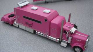 164 Custom Peterbilt Semi Truck  Komen Benefit Truck [upl. by O'Malley]