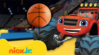 Blaze speelt basketbal voetbal hockey en meer SPORTEN 🏀⚽️  Nick Jr Nederlands [upl. by Bradwell513]