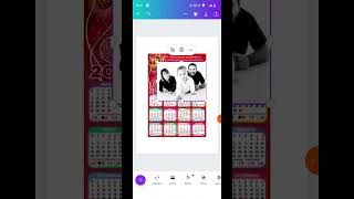 Como salvar e fazer foto Calendário 2025 de Feliz Natal no Canva [upl. by Bradshaw]