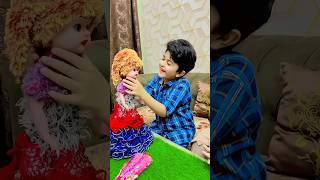 Doll k sath shadi 😃shorts shortvideo doll funny shaheerjutt [upl. by Carilla939]