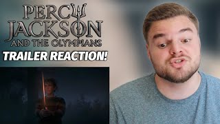 Percy Jackson and the Olympians Teaser Trailer REACTION [upl. by Duff]