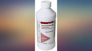 Pyrantel Pamoate Suspension 50mg  mL 16 ounce review [upl. by Neleag]