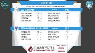 BegaAngledale Bulls A Grade v ECC Senior Men [upl. by Nosdrahcir]