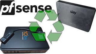 Replacing Sky FTTP SR203 Router with pfsense on a thin client [upl. by Goldi83]