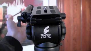 Tripod Review ePhoto Pro Heavy Duty Fancier FT717A Head [upl. by Azyl]