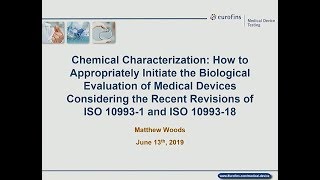 Chemical Characterization How to Initiate the Biological Evaluation of Medical Devices [upl. by Leirbma]