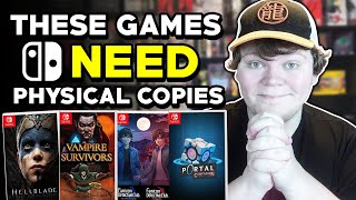 These Nintendo Switch Games NEED Physical Releases [upl. by Notlil]