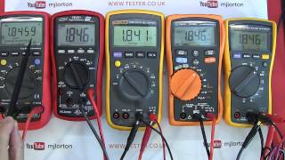 Review Mid Range  Priced Multimeter Shootout  Buyers Guide [upl. by Enivid882]