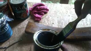 Applying Polyurethane Finish  A Tutorial [upl. by Labors]