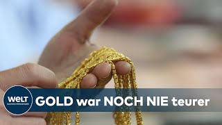 HISTORISCHER GOLDPREIS Erstmals hat der Goldpreis die 2000 Dollar geknackt [upl. by Astrahan118]