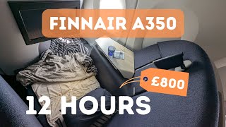 Finnair A350 NEW business class love it or hate it [upl. by Ylle]