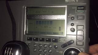 Sony ICFSW77 vs ICFSW55 vs Tecsun PL310ET Radio Hargeysa 7120 kHz Somaliland [upl. by Stanislaw]