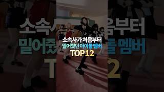 소속사가 처음부터 밀어줬던 아이돌 멤버 TOP12 [upl. by Ainav]