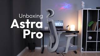 Unboxing e Montagem Cadeira Ergonômica Astra Pro [upl. by Levy]