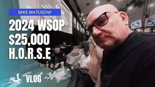 25000 HORSE VLOG  2024 WSOP [upl. by Yrreiht718]