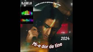 MIE DOR DE TINE DJ GELU [upl. by Kalinda]