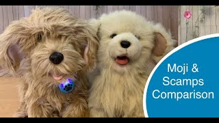 Skyrocket Moji the Lovable Labradoodle Comparison with Furreal Friends Scamps My Playful Pup [upl. by Kcirredal]