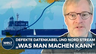 KRITISCHE INFRASTRUKTUREN quotDas soll einschüchternquot Frachter nach Kabelschaden in Ostsee im Fokus [upl. by Assetnoc]