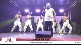 Mroza Fakude ezibongela kakhulu Ku Biyela ENkandla Music Extravaganza 2024 [upl. by Ambrosi]