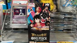 LIVE CARD SHOP Pokémon And One Piece 09  The Four Emperors is Here [upl. by Oringa]