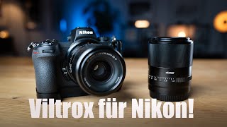 Vollformat wird bezahlbar Viltrox 24mm 35mm für Nikon Kamera [upl. by Ardnahs]