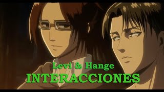 Levi y Hange  Interacciones  Attack on Titan Eng sub [upl. by Dwinnell617]