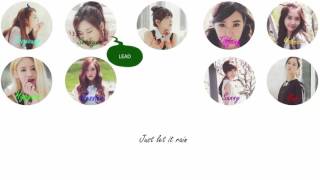 Girls Generation 少女時代  Let It Rain Lyrics Color CodedROM [upl. by Eilraep677]