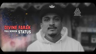 Divine Farak Full Screen Whatsapp Status 😎 Rap Status Hd Status  STATUS AK [upl. by Wilt]