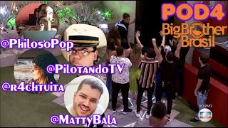 Pod4  Episódio 1  BBB 20 Feat PhilosoPop PilotandoTV e r4chtuita [upl. by Kauppi]