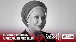 Homenaje póstumo a senadora Piedad Córdoba en Medellín Bogotá y Quibdó  Noticias Uno Al Aire [upl. by Nodnab]