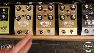 Pettyjohn Custom Shop GOLD MKII High Headroom Mods [upl. by Arotahs]