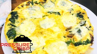 Ninja Foodi Spinach Mushroom Omelette [upl. by Erdnael134]