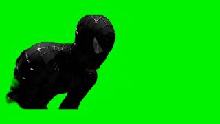 SpiderMan Traje negroBlack suit Tobey Maguire Green Screen [upl. by Ahsiuqat283]